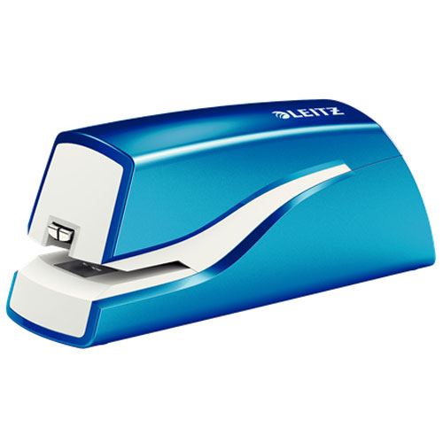 Leitz Elektrisches Heftgerät WOW, blau-metallic