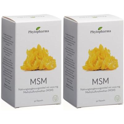 Phytopharma MSM Kaps Ds 90 Stkx2 2x90 St Kapseln