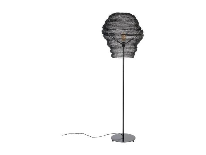 Lampadaire en fer noir
