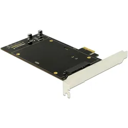 Delock 2x SATA PCI-Ex1 Kontroller, Storage Controller