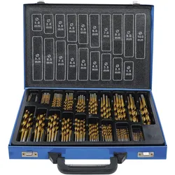 BGS 1994 Satz HSS Spiralbohrer Titan nitriert 1-10mm 170 teilig
