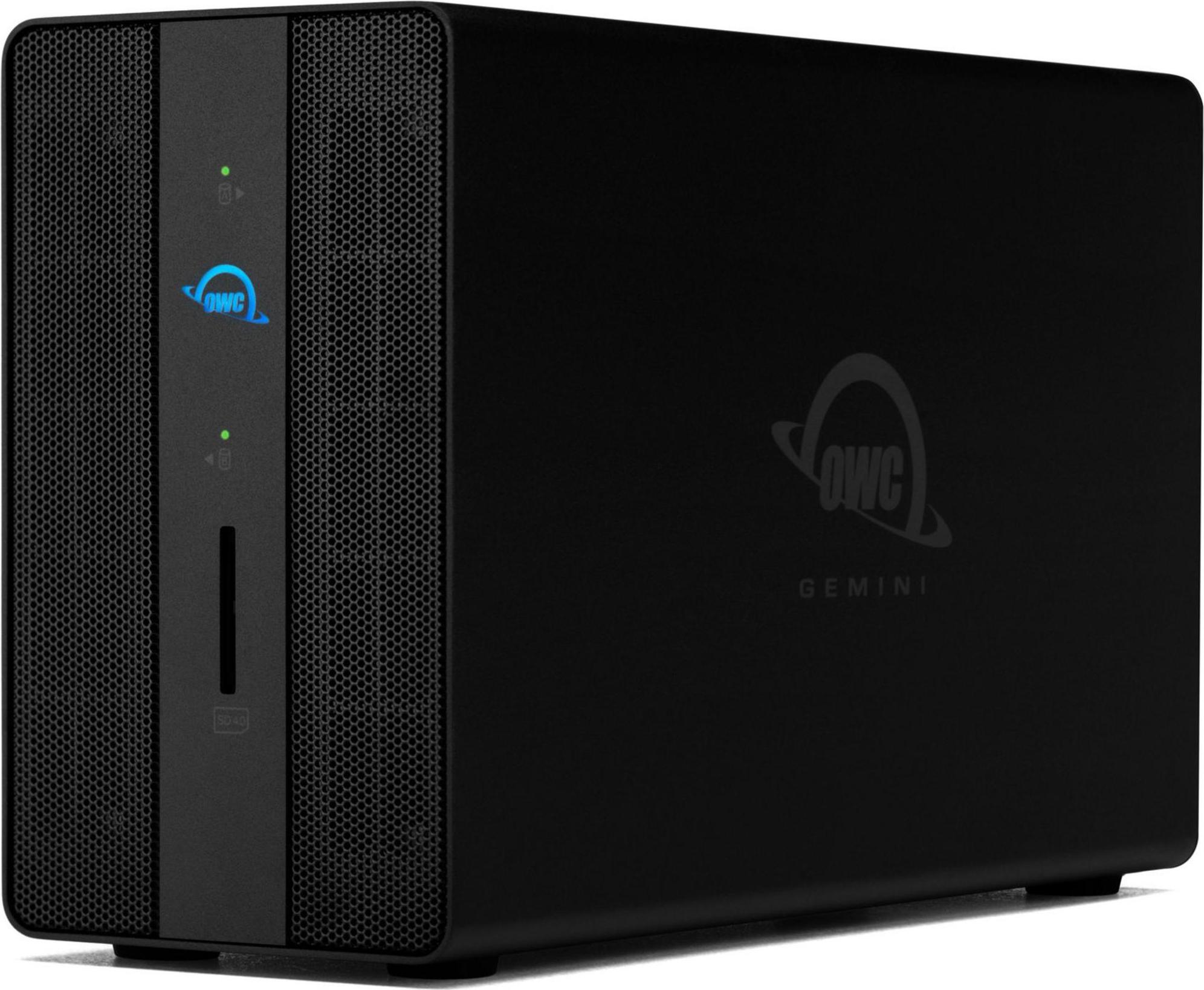 OWC Gemini - Festplatten-Array - 2 Schächte (SATA 6Gb/s / U.2)