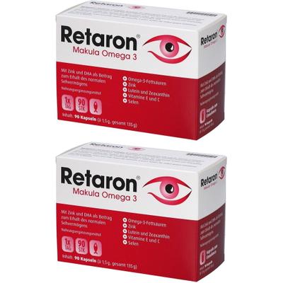 Retaron Makula Omega-3 Kapseln 2x 2x90 St