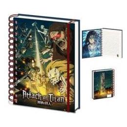 Pyramid L'ATTAQUE DES TITANS - Saison 4 - Carnet de notes A5 (A5) (35979788)