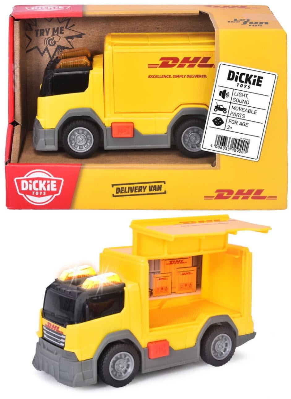 Dickie DHL Leveringswagen met licht en geluid