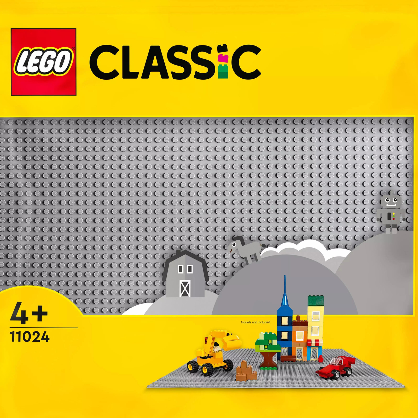 LEGO Classic Grijze basisplaat 11024