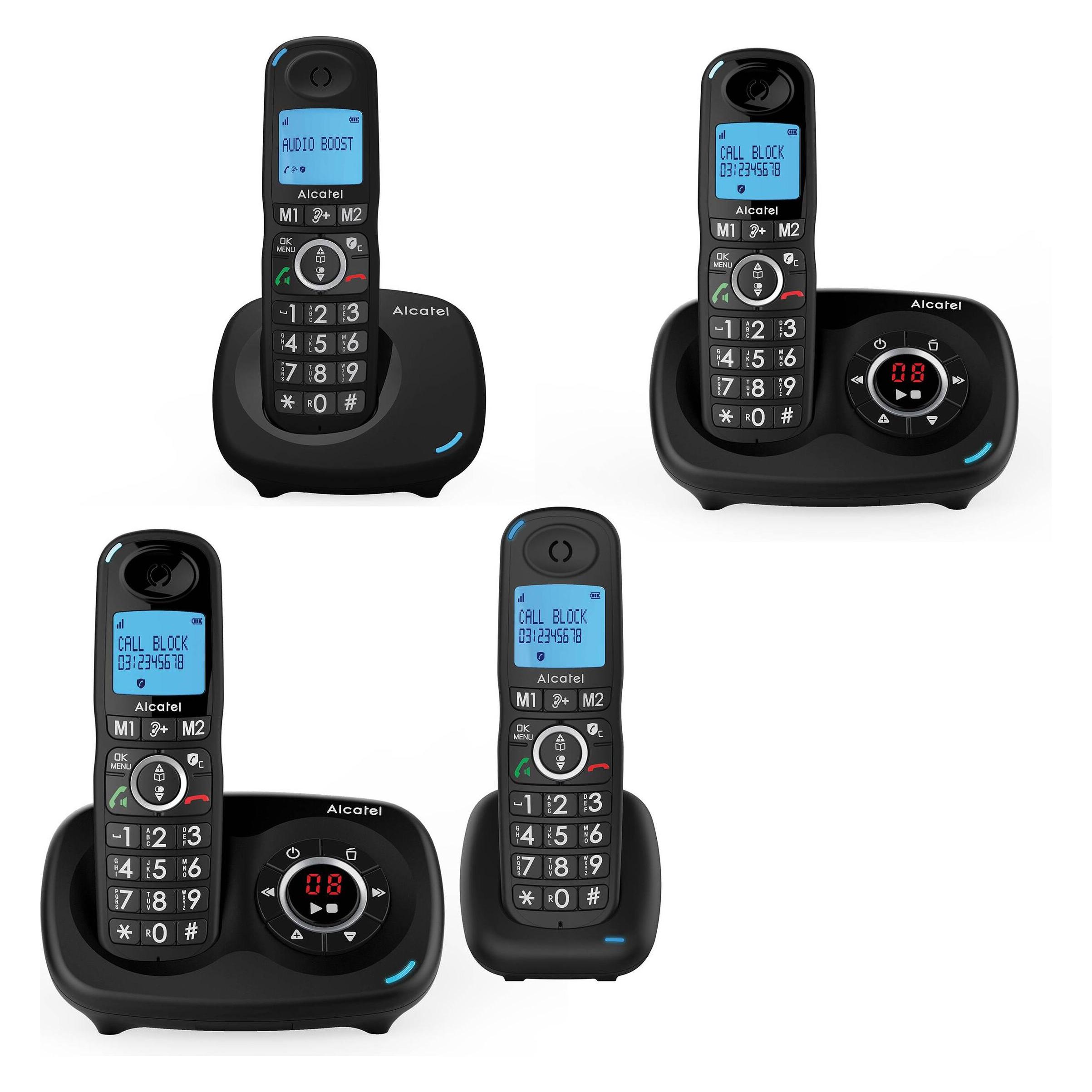 Alcatel XL595B Voice DE schwarz (ATL1427080)