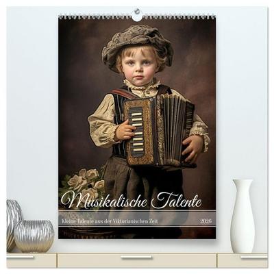 Musikalische Talente (hochwertiger Premium Wandkalender 2026 DIN A2 hoch), Kunstdruck in Hochglanz