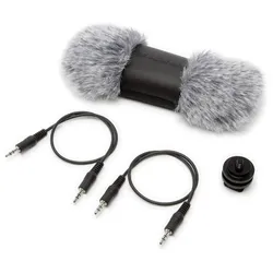 AK-DR70C Zubehörpaket für DR701D / 70D (2 Kabel+Blitzschuh+Windschutz)