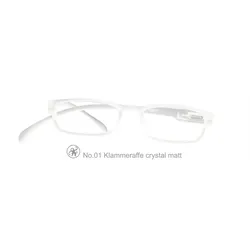 Lesebrille No.01 Klammeraffe transparent