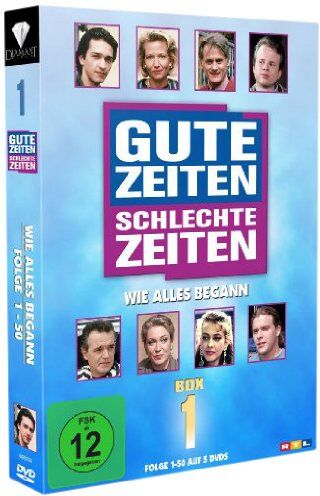 Gute Zeiten-Schlechte Zeiten - Wie alles begann - Box 1/Folgen 01-50 [5 DVDs] - Preis vom 27.09.2026 03:53:48 h