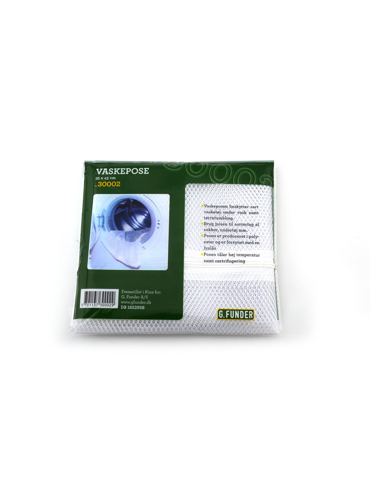 G.Funder Laundry bag with zipper