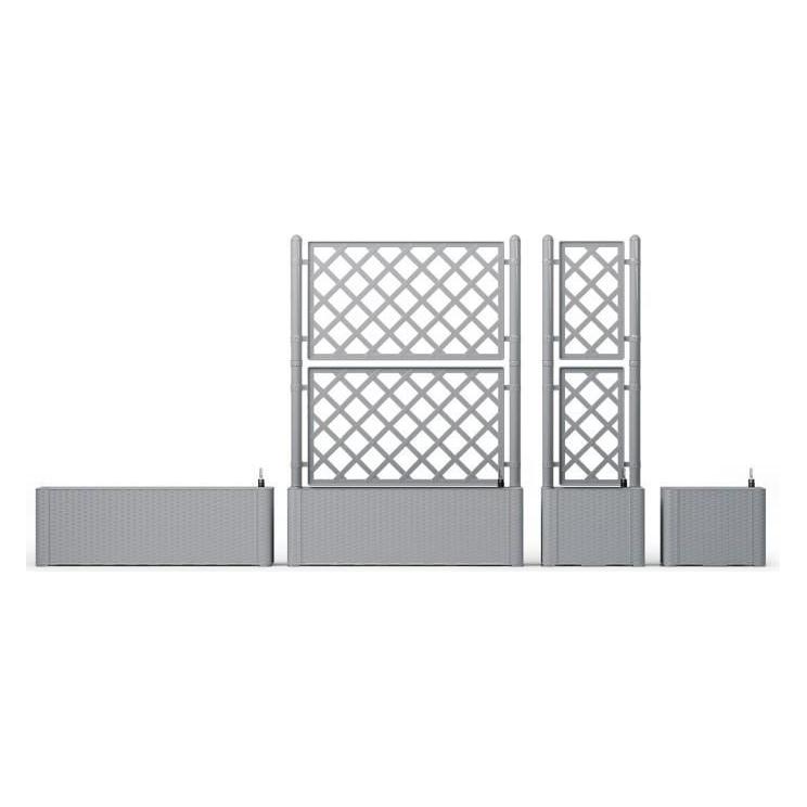 Kerbl Stefanplast Bellitalia Pflanzgefäss Rechteckig Grau Backing (100 x 43 x 142 cm) (001078956)