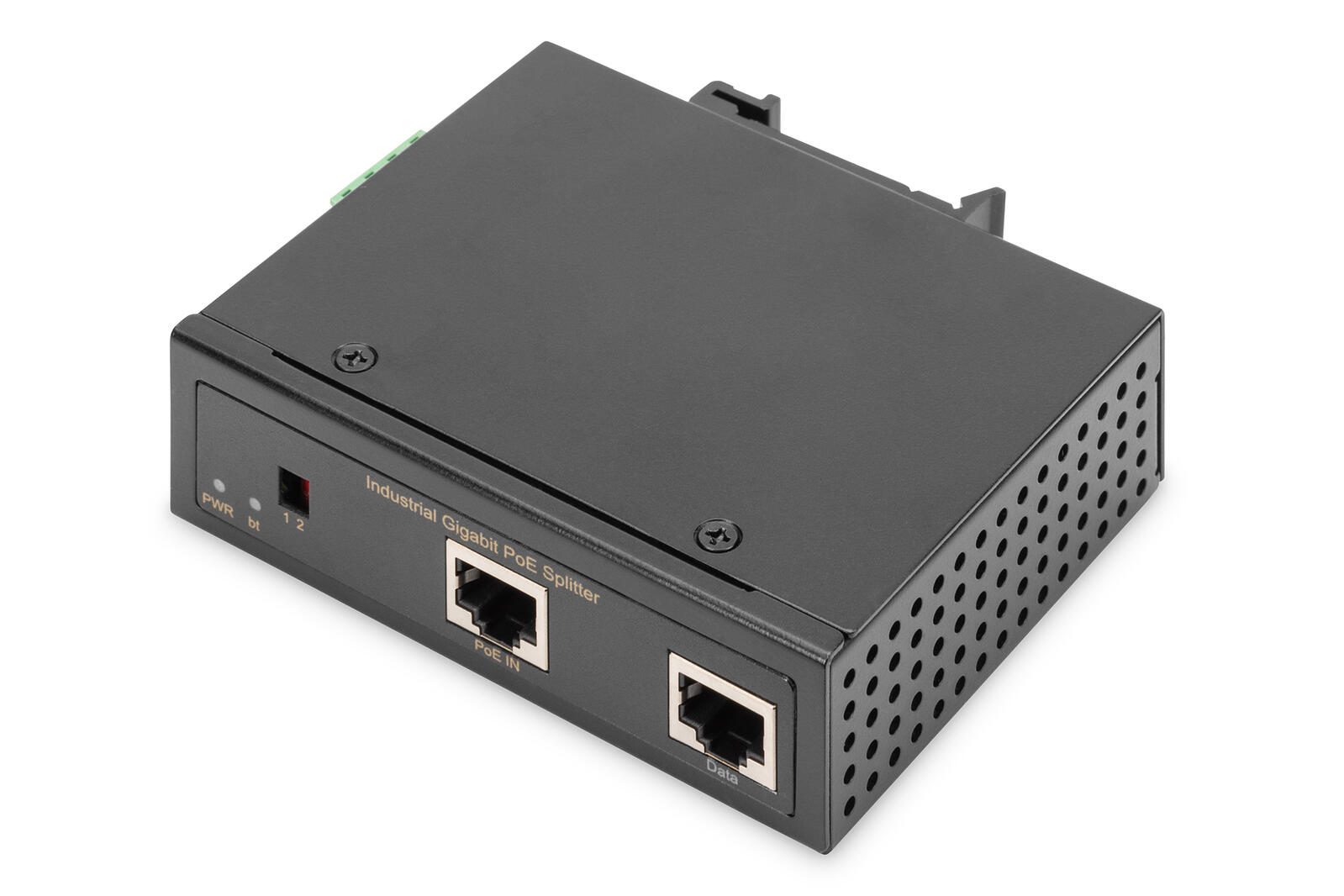 Digitus Industrieller Gigabit PoE++ Splitter, 802.3bt DN-651111