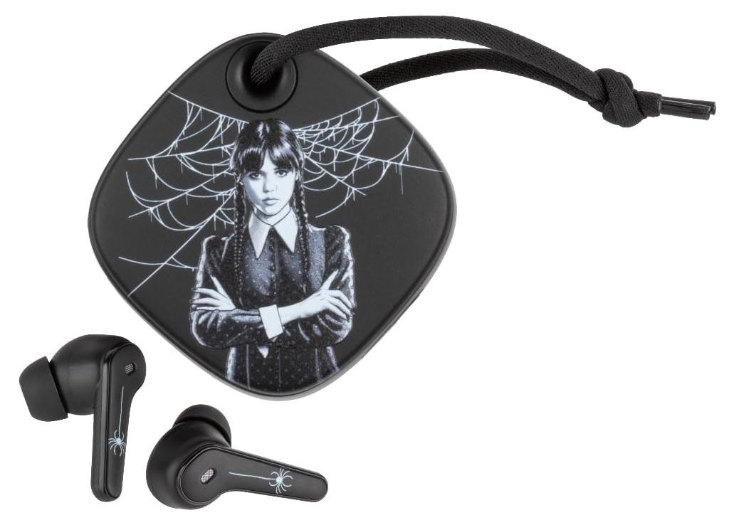 Konix Wednesday Wireless Earbuds - Zwart - IPX4 Waterbestendig - 6 uur Batterijduur + 22 uur Oplaadcase