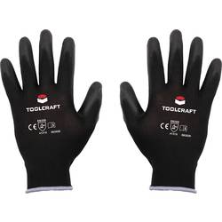 TOOLCRAFT TO-5621553 Polyester, Polyurethan Arbeitshandschuh Größe (Handschuhe): 11 EN 388 CAT II 1 Paar