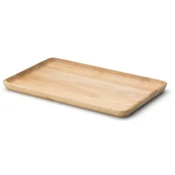 Continenta Tablett 34 x 21 cm Holz Braun