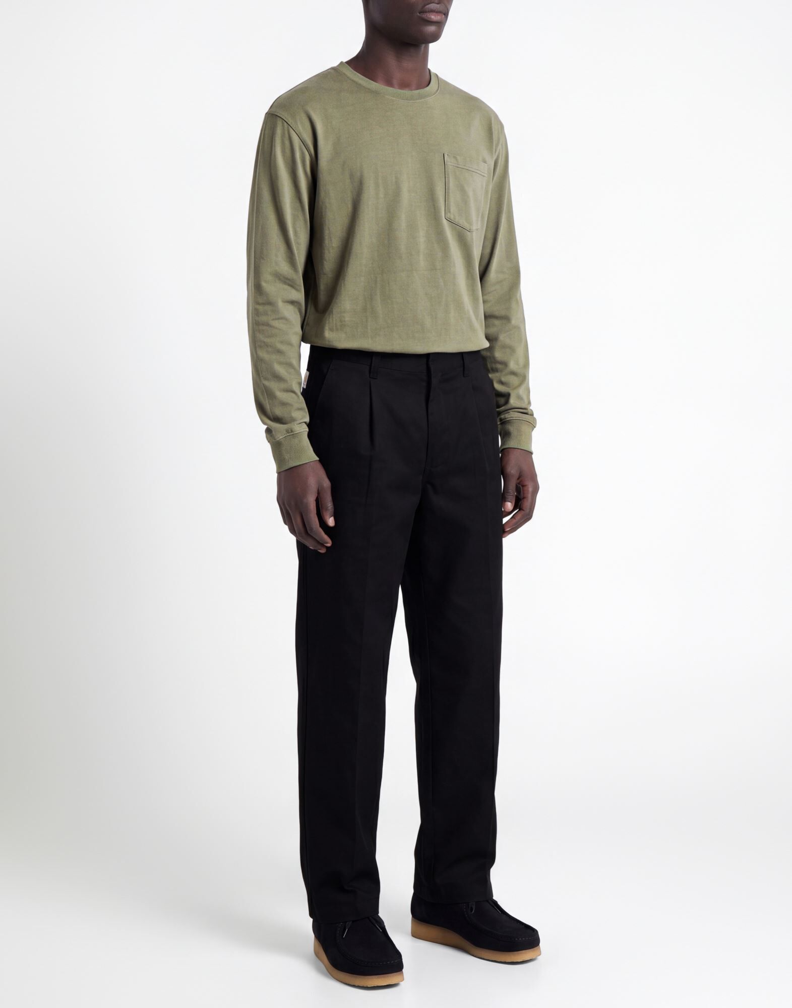 Carhartt Pantalones Hombre Negro 29,36 Hombre