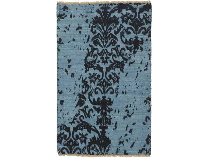Sindhi Teppich 61x91 Handgeknüpft Modern Orientteppich Designteppich