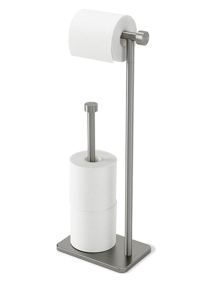 umbra Toilettenpapierhalter ''Cappa'' in Nickel - (B)19,5 x (H)53 x (T)12,7 cm - onesize