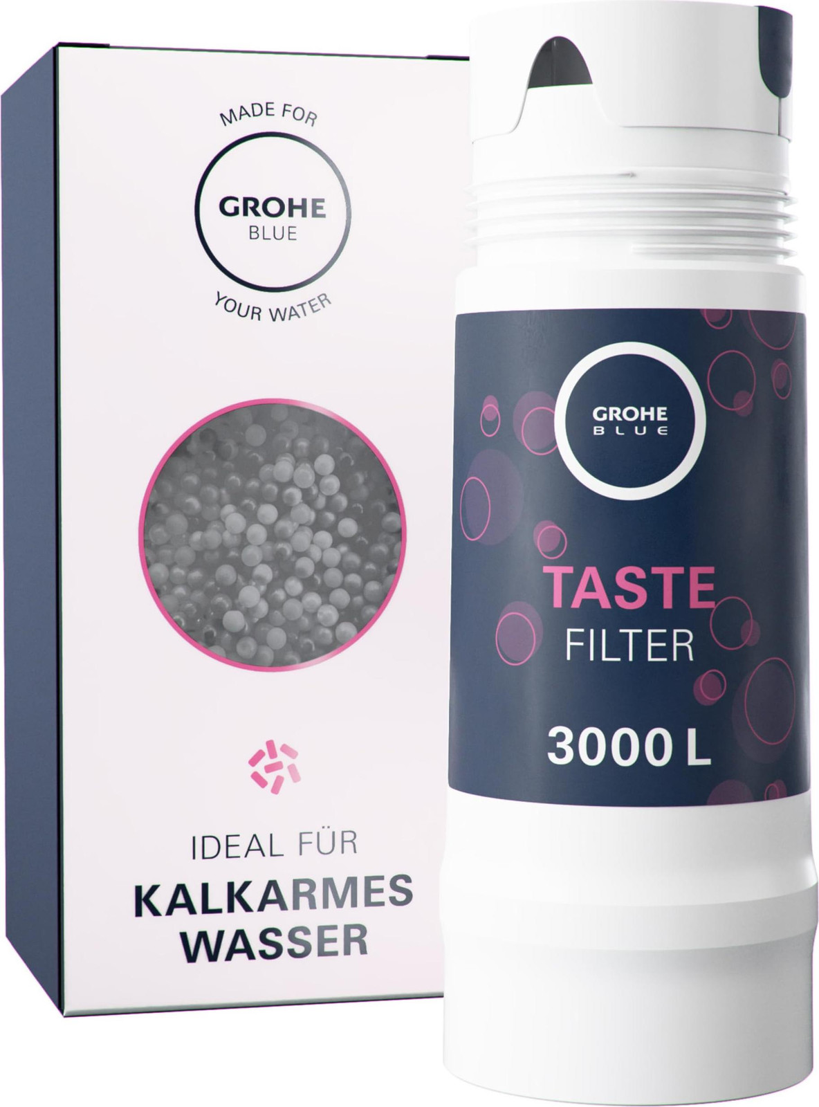 Grohe Blue actieve koolfilter voor Blue Home, Professional en Pure systemen, capaciteit 3000 liter