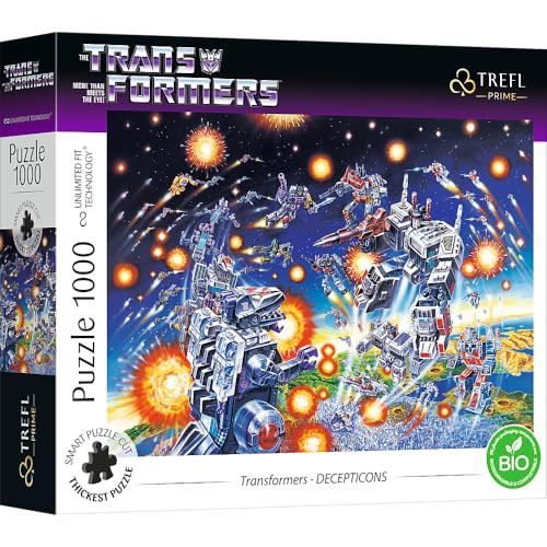 Trefl 10778 Transformers Puzzel met hoog element, meerkleurig