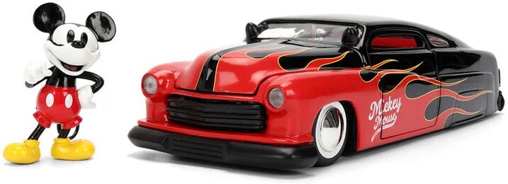 Miniature 1:24 Mercury figurine Mickey Mouse bi-color Hollywood Rides 1951 - Jada Toys