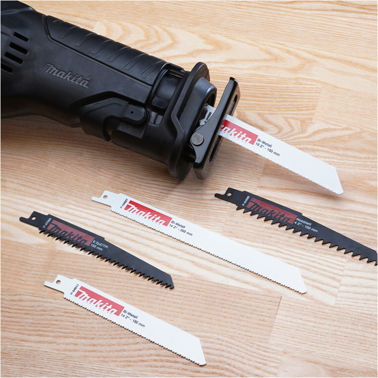 Makita Reciprosägeblatt-Set Metall und Holz (P-83967)