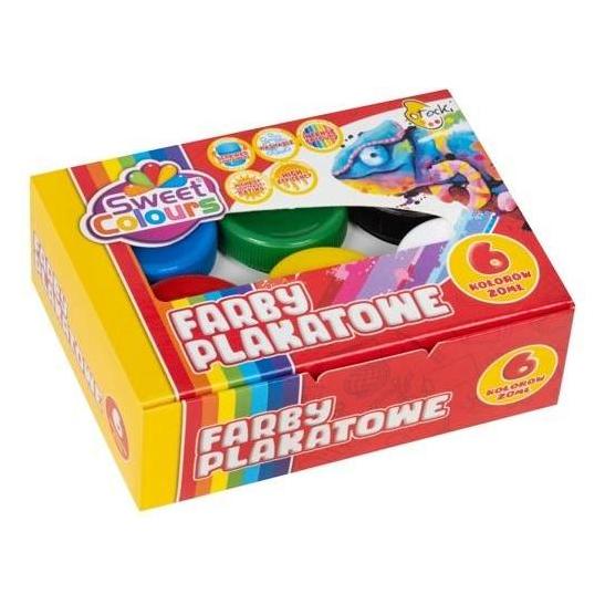 Sweet Colours Posterfarben 6 Farben 20ml (20 ml) (47590966)
