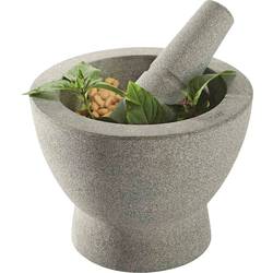 GEFU 35320 Granit-Mörser Crunchy 17 cm mit Stößel