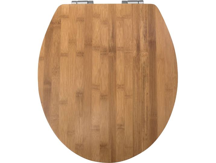 WC-Sitz CORNAT LIGNA , braun, Holzwerkstoff, WC-Sitze, WC-Sitz, aus Bambus mit Absenkautomatik