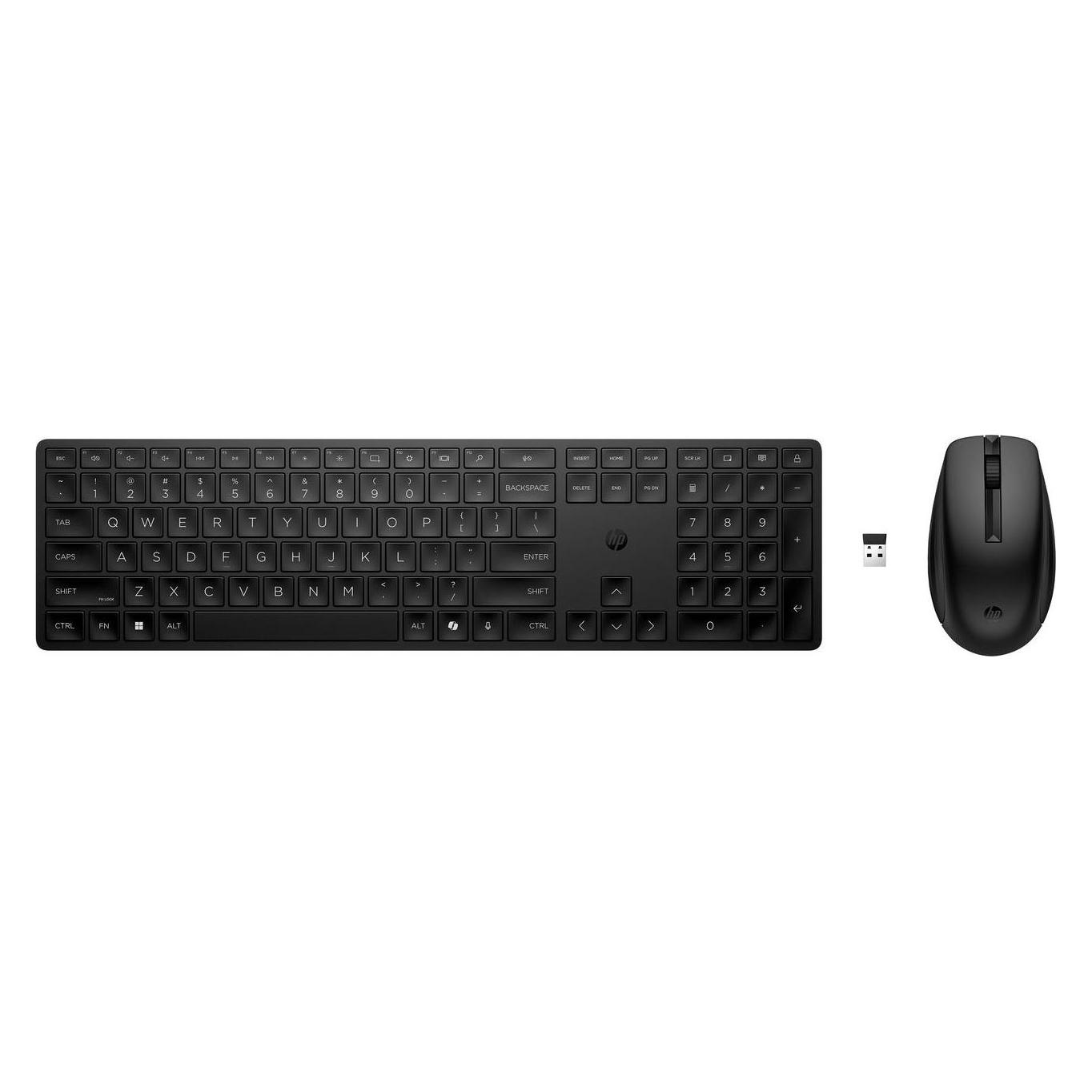 HP 650 Wireless Keyboard And M (DE, Kabellos) (4R013AA#ABS)