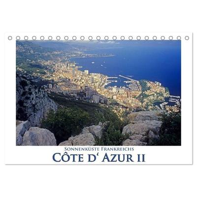 Cote d' Azur II - Sonnenküste Frankreichs (Tischkalender 2026 DIN A5 quer), CALVENDO Monatskalender