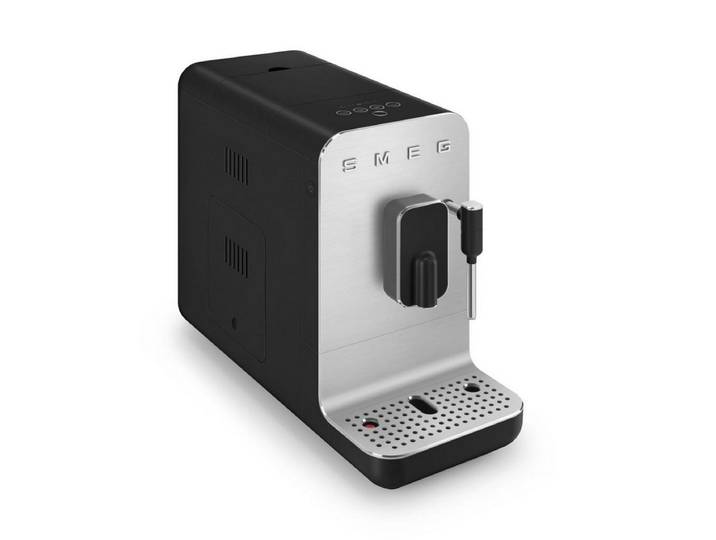 Smeg Espressomaschine BCC12BLMEU schwarz Kompakt-Kaffeevollautomat