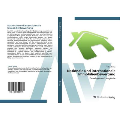 Nationale und internationale Immobilienbewertung, Taschenbuch von Tobias Brinsa, AV Akademikerverlag, 978-3-639-39039-1