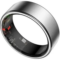 Haale II - Brushed Silver 8 (8, Silber), Smart Ring, Silber