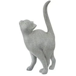 HOME STORY Dekofigur Katze   ¦ Polyresin (Kunstharz) ¦ Maße (cm): B: 19,3 H: 36,8 T: 10.2