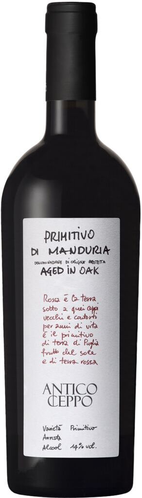 Primitivo di Manduria "Aged in Oak" DOP Antico Ceppo 2023 Masca del Tacco