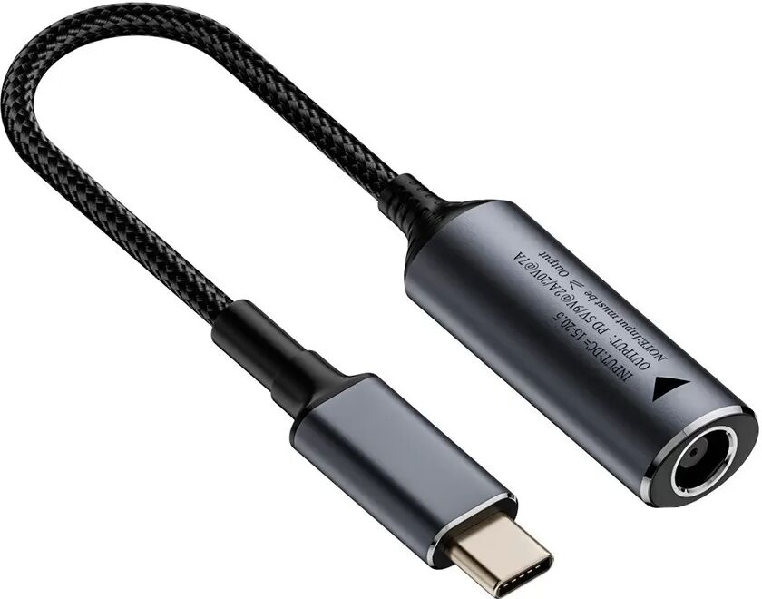 INF Adaptateur Court 6006 Femelle vers Type-C Mâle 140W - Alimentez Vos Appareils