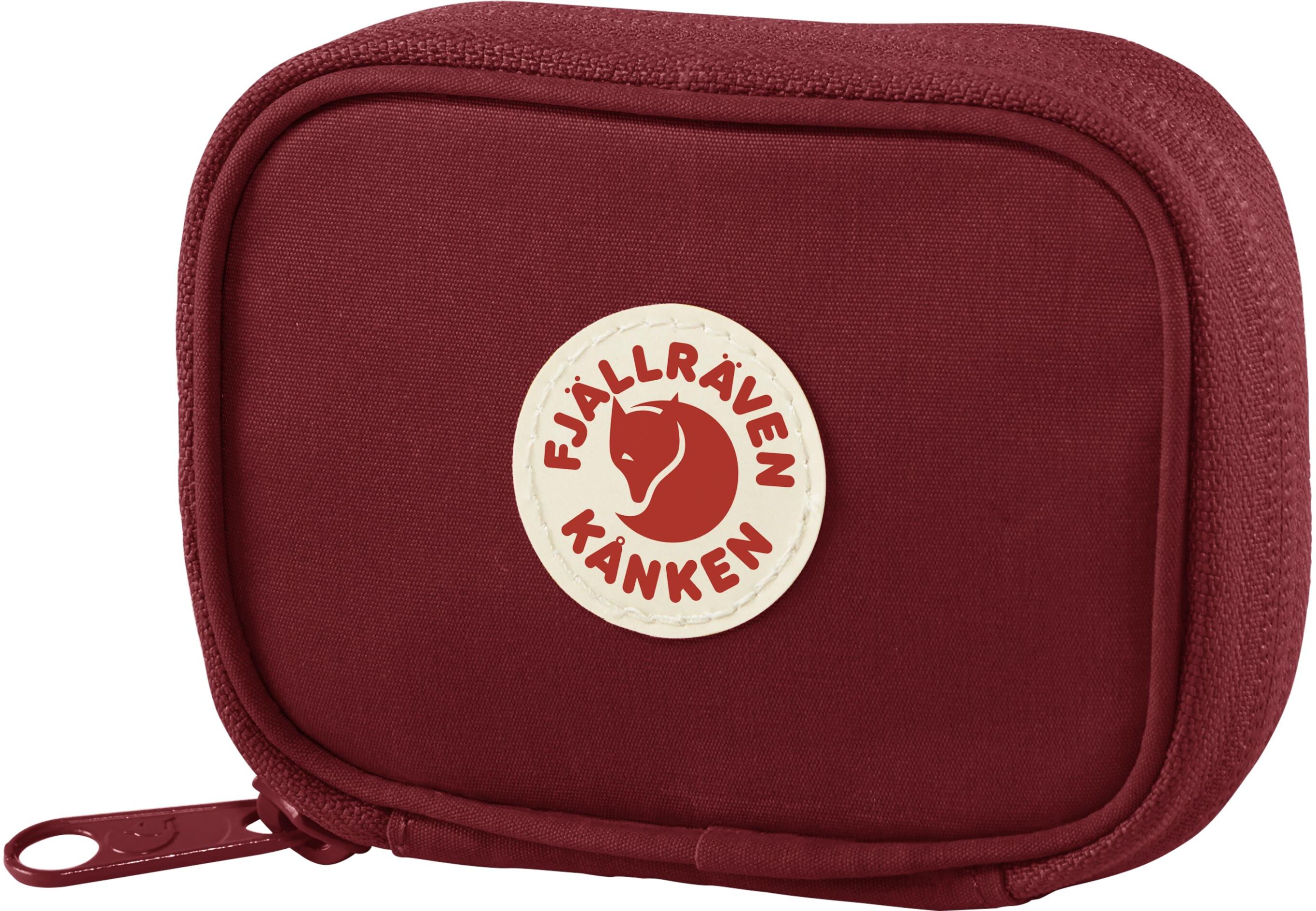Geldbörse FJÄLLRÄVEN "Kanken Card Wallet", Herren, rot, Baumwolle, Polyester, Kleinlederwaren Geldbörse rot Einheitsgröße