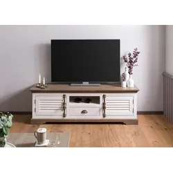 TV-Board Mango 170x45x55 weiß lackiert TOULOUSE #111