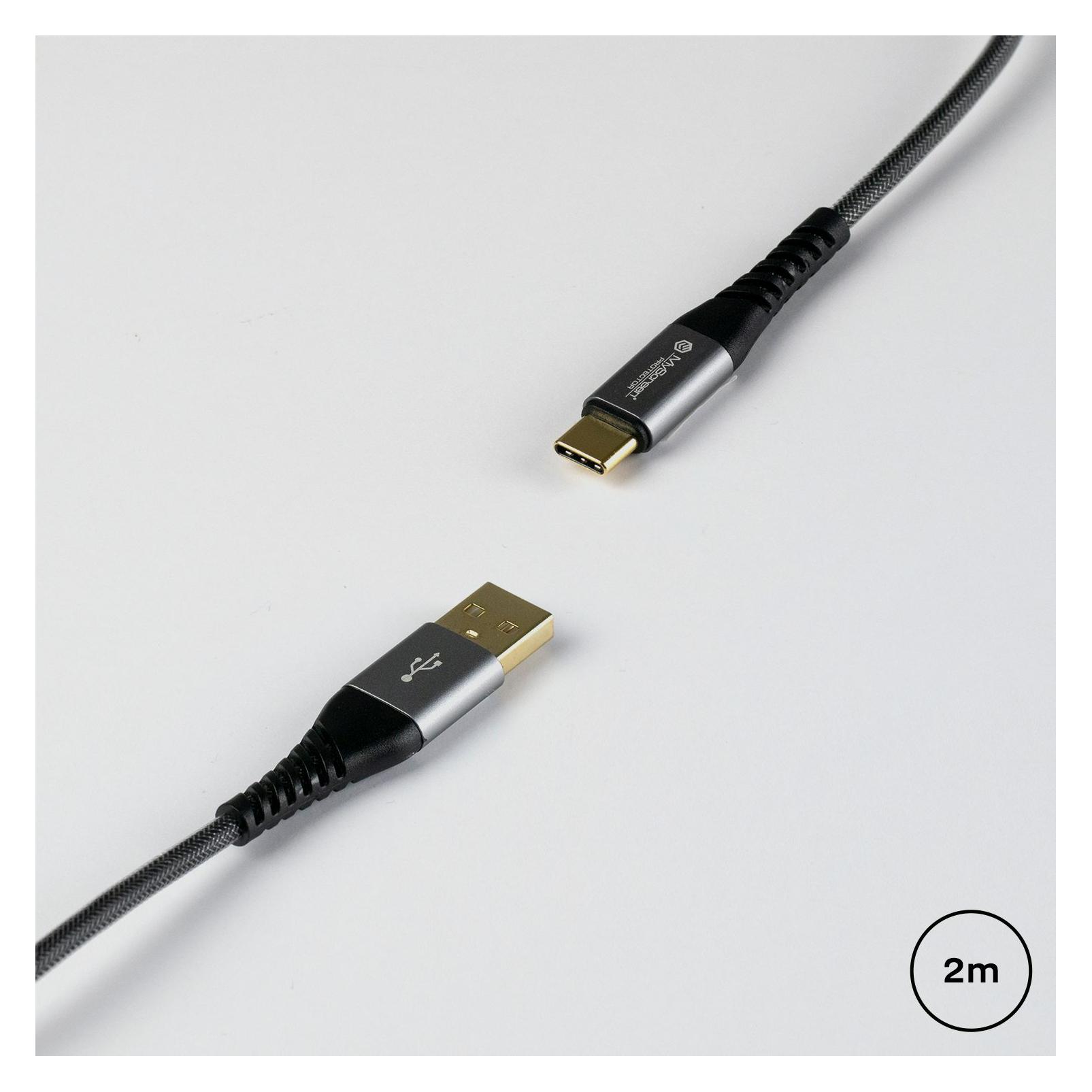 NoName MSP Kevlar USB-A auf USB-C Kabel 2m (2 m) (47596082)