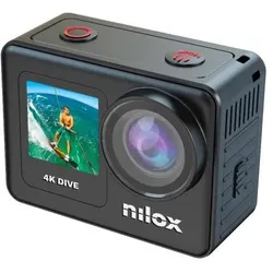 Nilox 4K DIVE Action-Sportkamera 4 MP 4K Ultra HD CMOS Wi-Fi 108 g (60p, WLAN), Action Cam, Schwarz