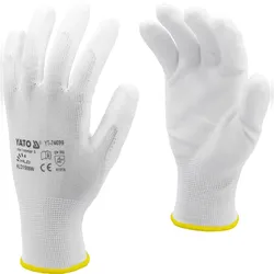 TRIZERATOP Arbeitshandschuhe, Nylon, PU Gr. 9/L
