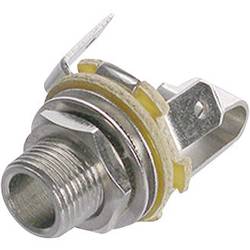 Rean AV NYS 229 Klinken-Steckverbinder 6.35 mm Buchse, Einbau vertikal Polzahl: 2 Mono Silber 1 St.