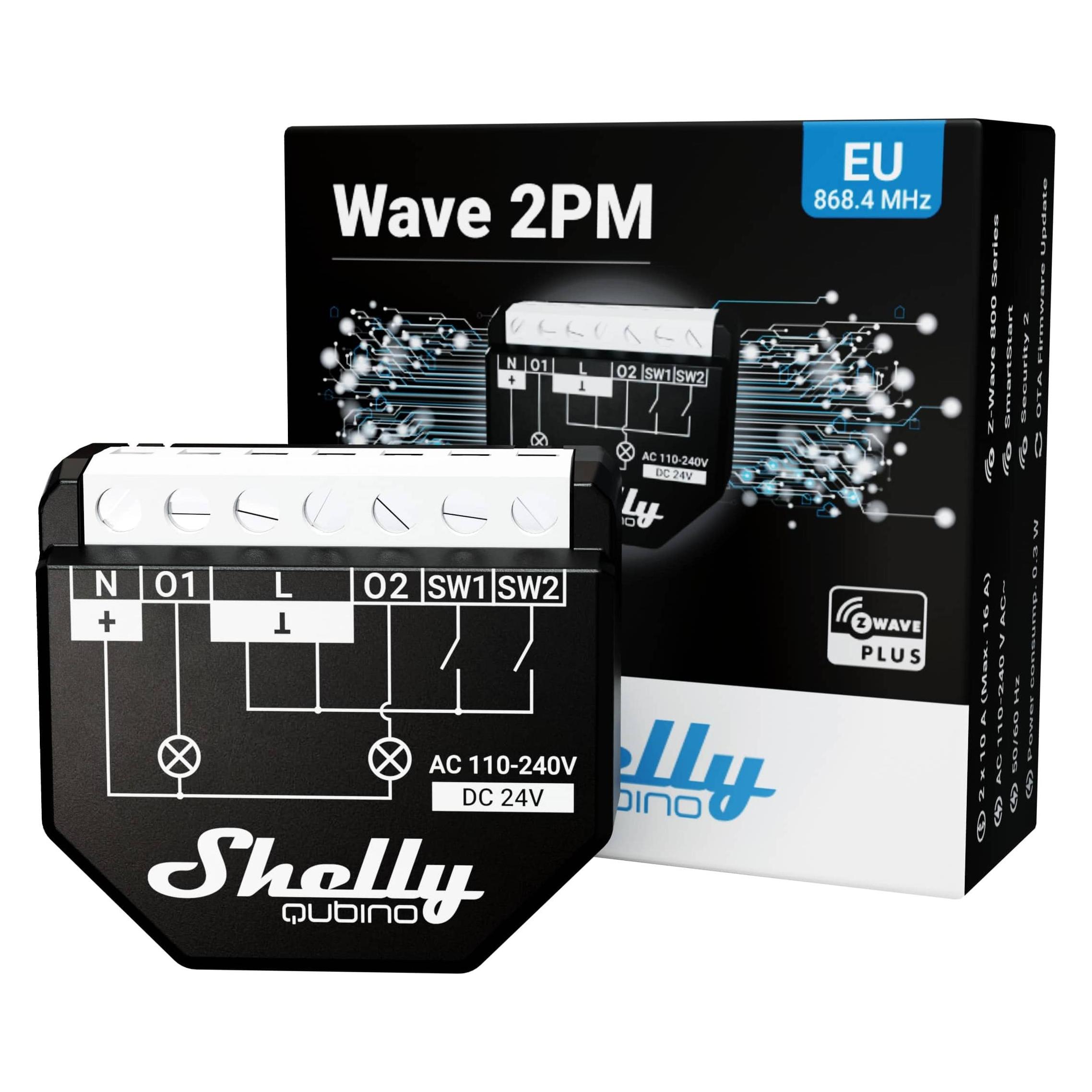 Shelly Qubino Wave 2PM (Schaltaktor) (Shelly_W_2PM)