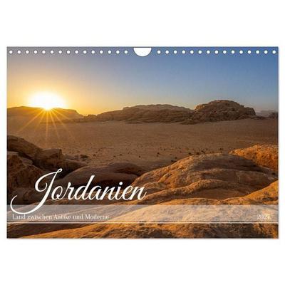 Jordanien - Land zwischen Antike und Moderne (Wandkalender 2027 DIN A4 quer), CALVENDO Monatskalender