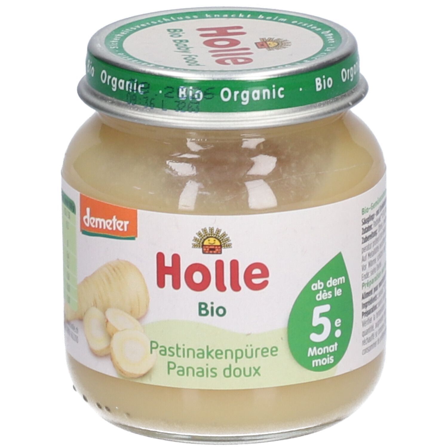 Holle Pastinakenpüree Bio, ab 5 Monaten x4 4x125 g