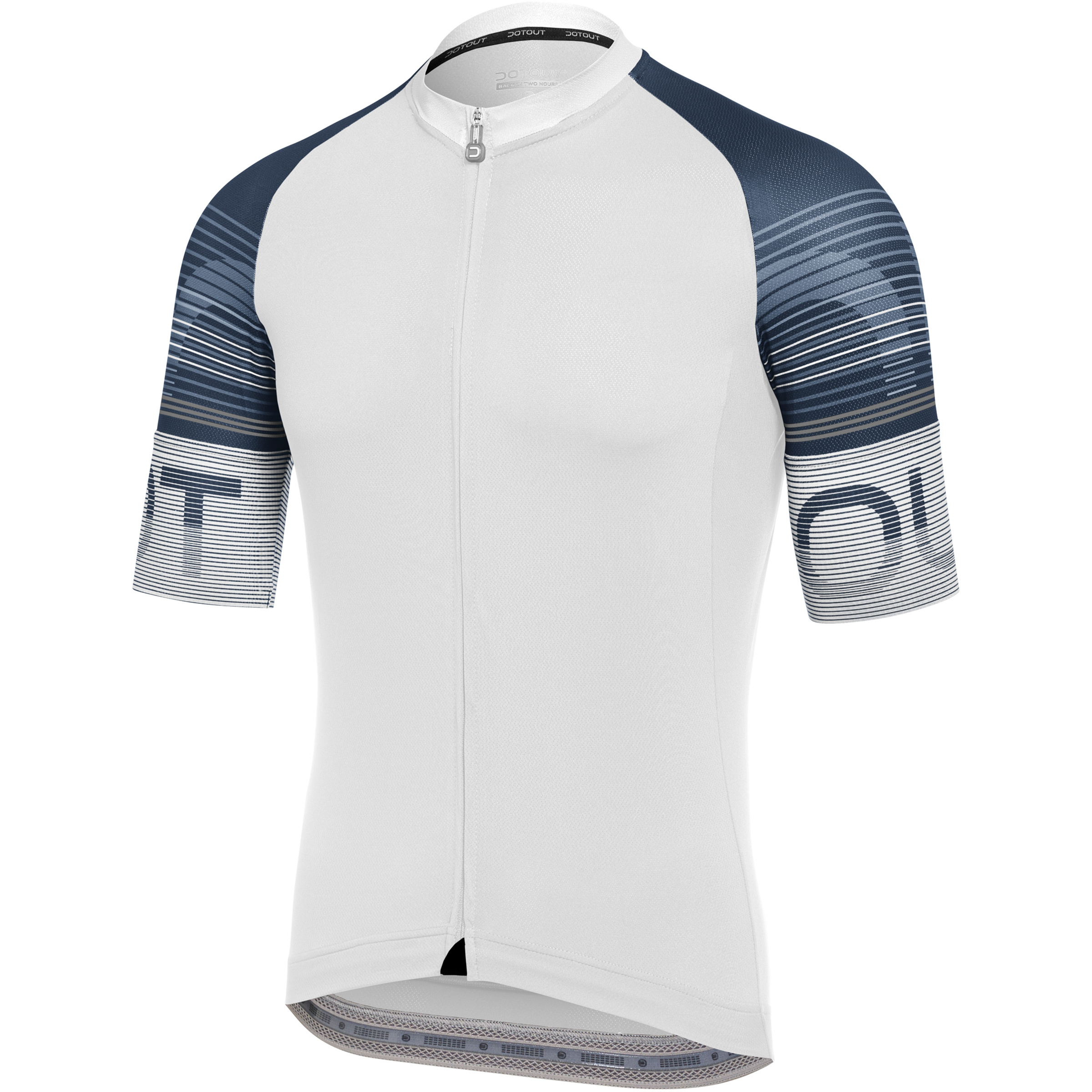 Dotout Pure 2.0 Trikot Herren Radtrikots weiss Größe M Gravel | Rennrad Elastisch