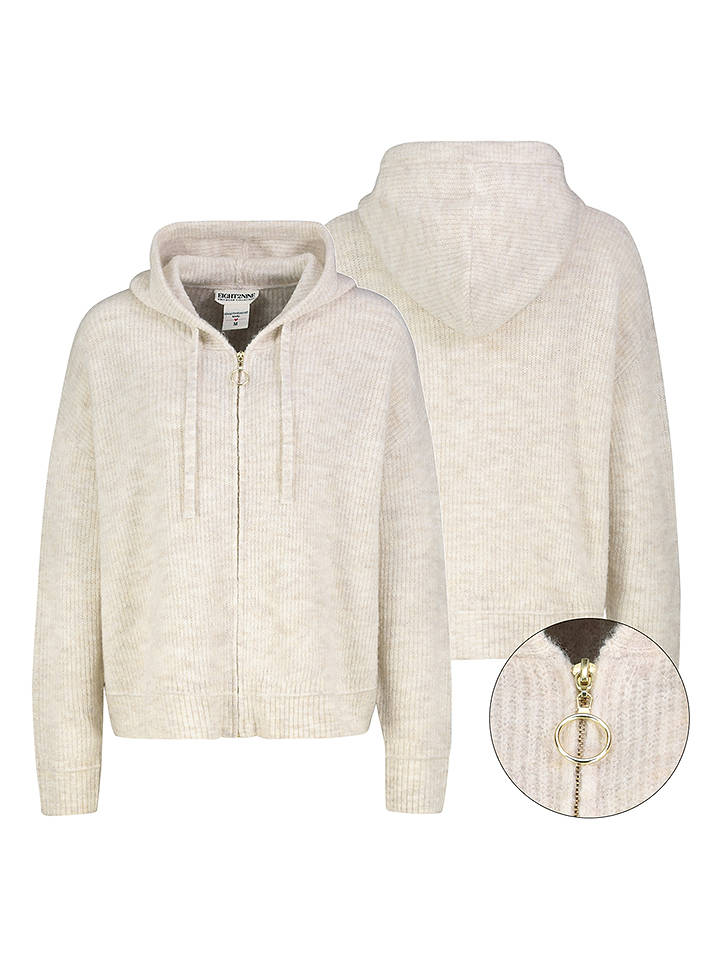 Eight2Nine Cardigan in Sand - XS